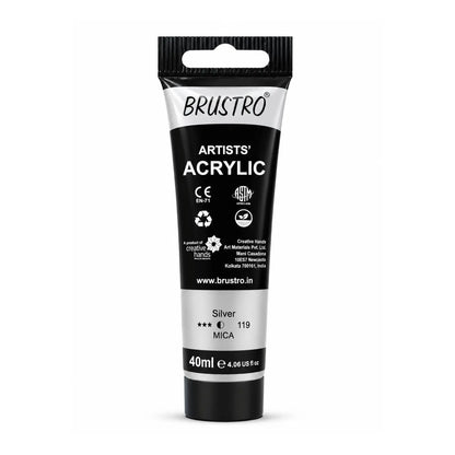 Brustro Arists' Acrylic 40ml(42 Shades Available)