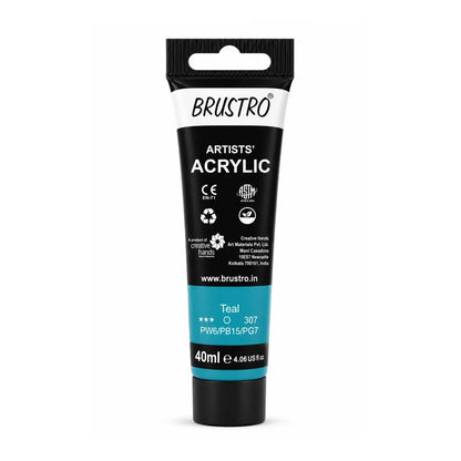 Brustro Arists' Acrylic 40ml(42 Shades Available)