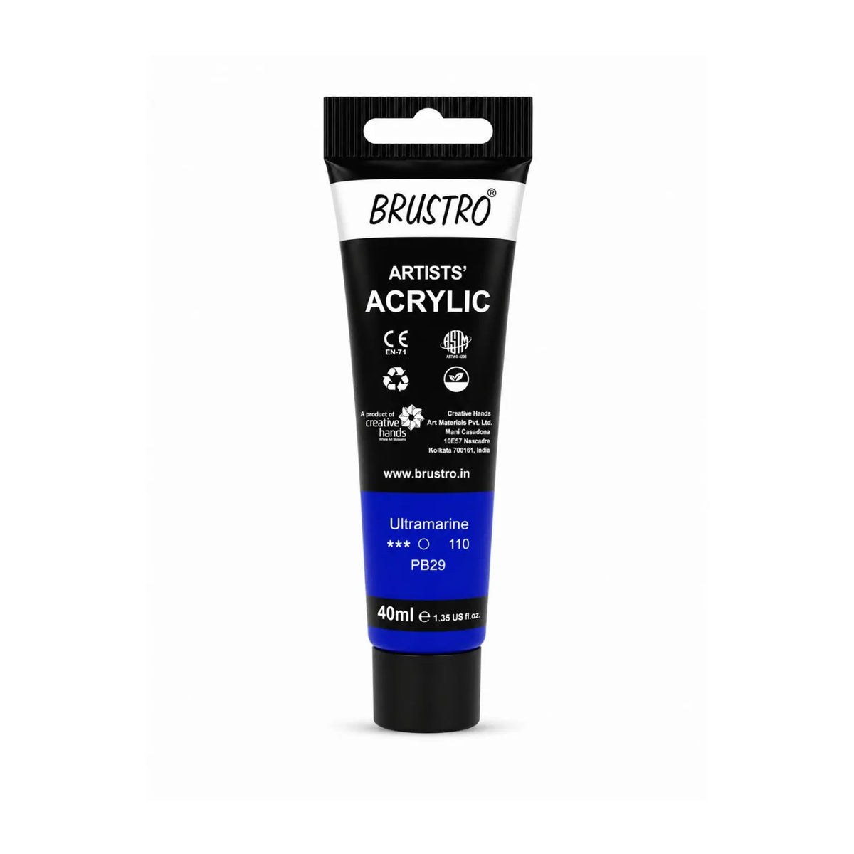 Brustro Arists' Acrylic 40ml(42 Shades Available)