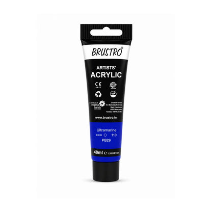 Brustro Arists' Acrylic 40ml(42 Shades Available)