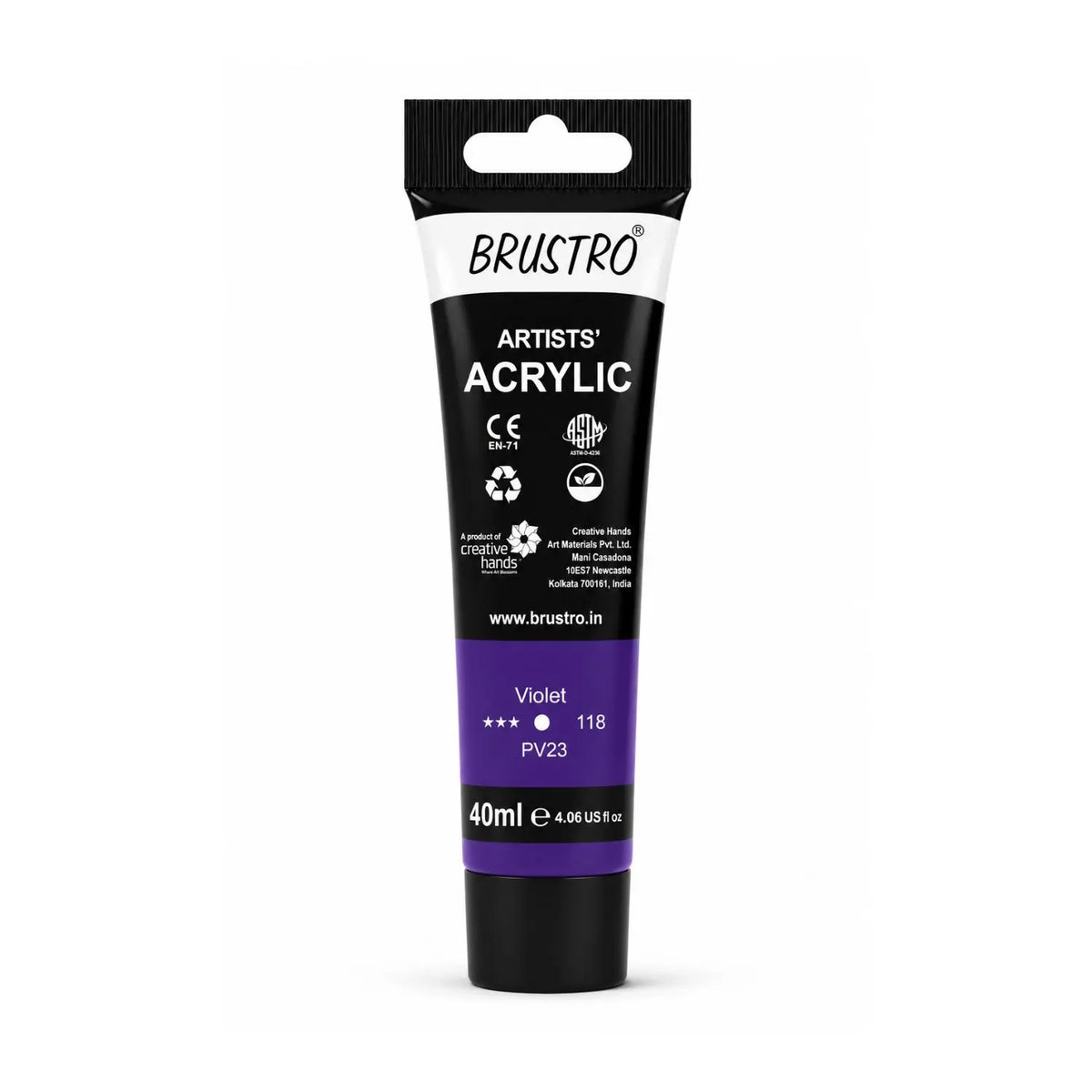 Brustro Arists' Acrylic 40ml(42 Shades Available)