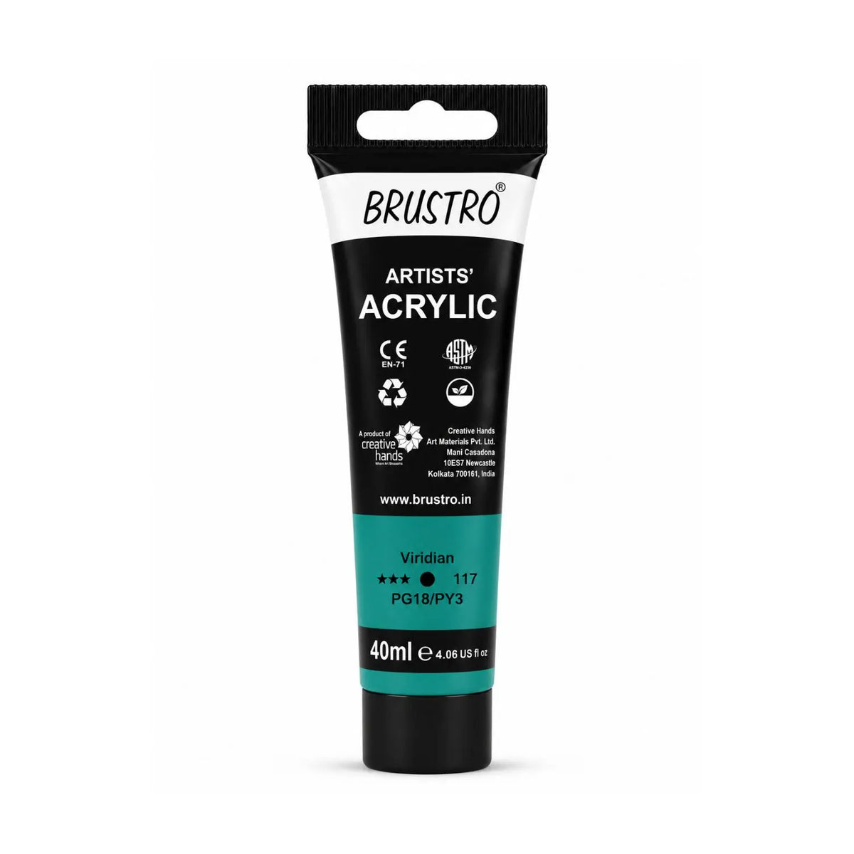 Brustro Arists' Acrylic 40ml(42 Shades Available)