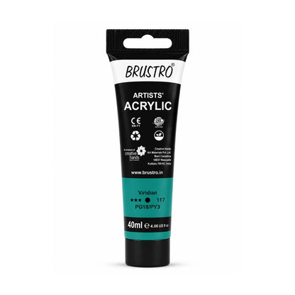 Brustro Arists' Acrylic 40ml(42 Shades Available)