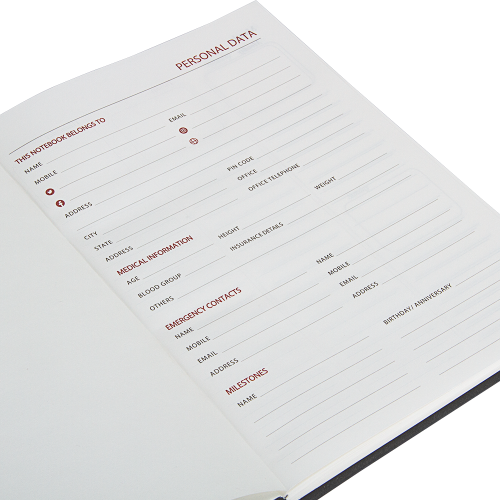 Nightingale Business Planner – Black