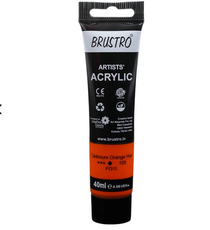 Brustro Arists' Acrylic 40ml(42 Shades Available)