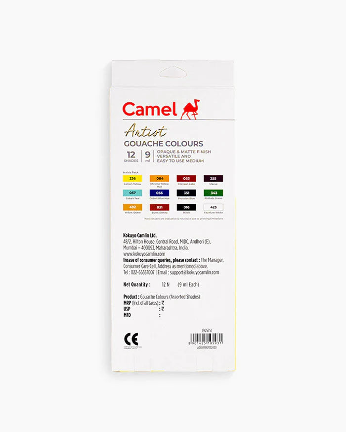 Camel Artist Gouache Colours Sets