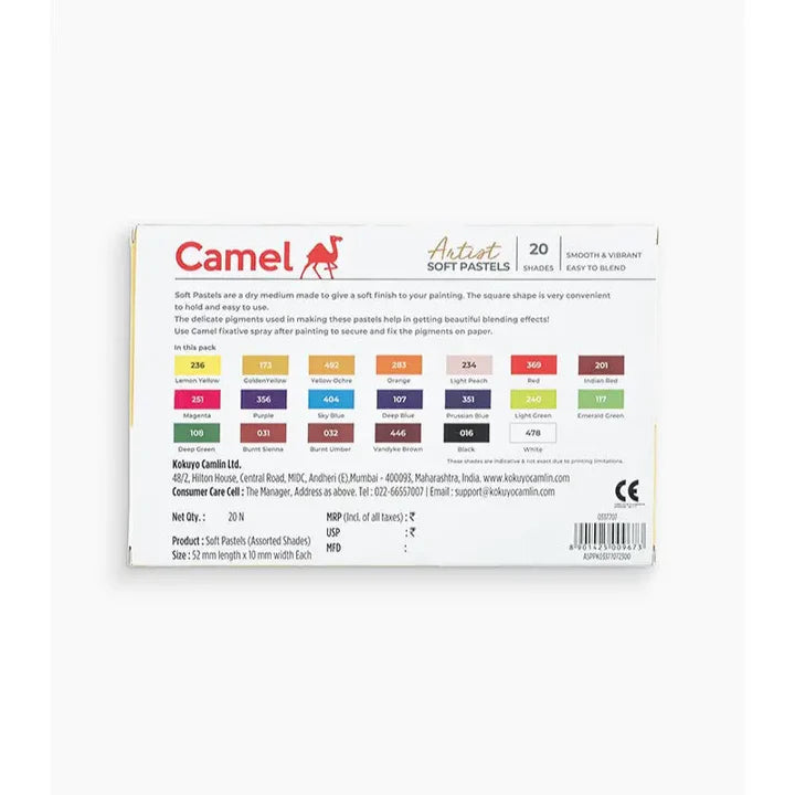 Camel Artist Soft Pastels Set