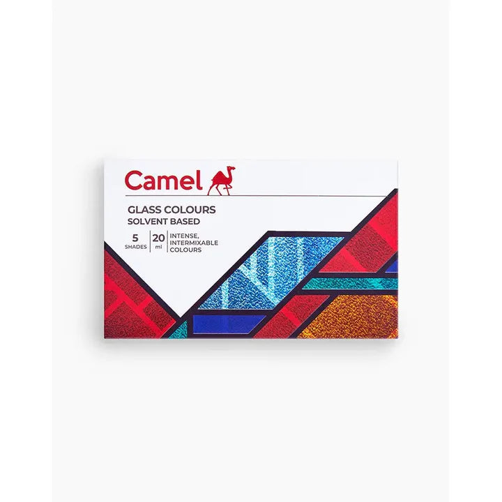 Camel Glass Colours Solvent Based Set