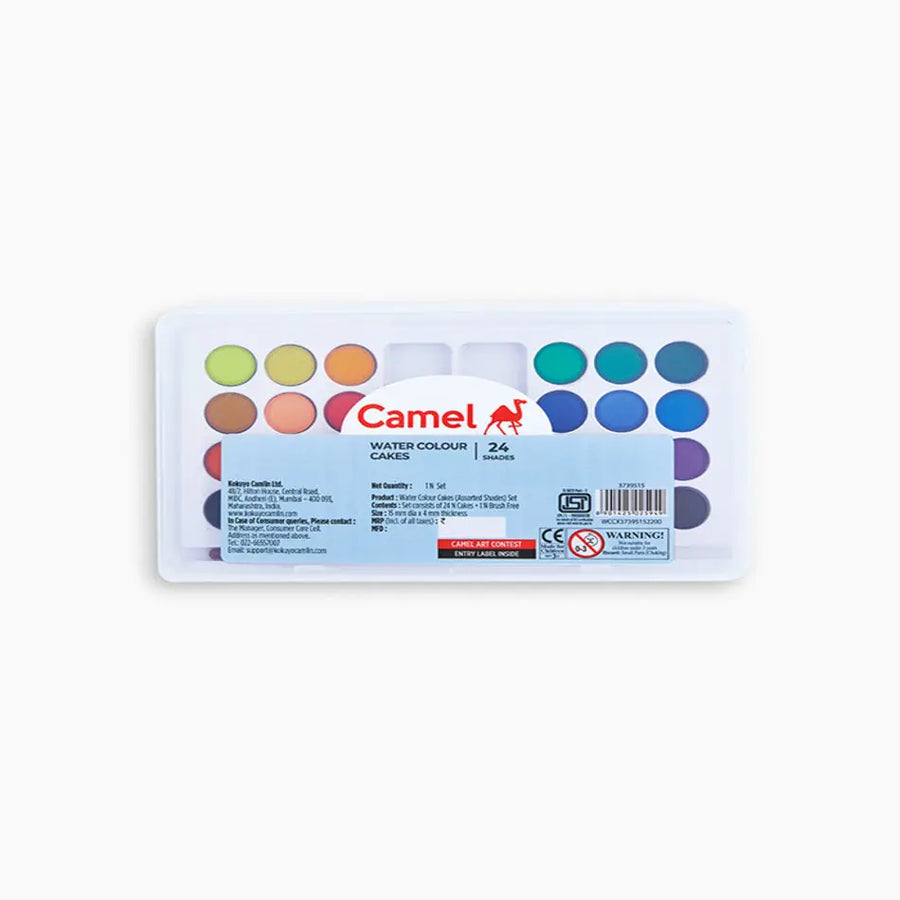 Camel Watercolour Cakes 24 Shades