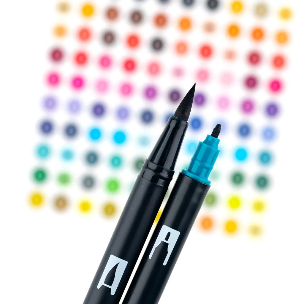 Tombow Dual Brush Pen Art Markers |Tropical | set of 10