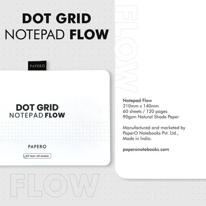 Dot Grid Notepad Air & Flow Combo
