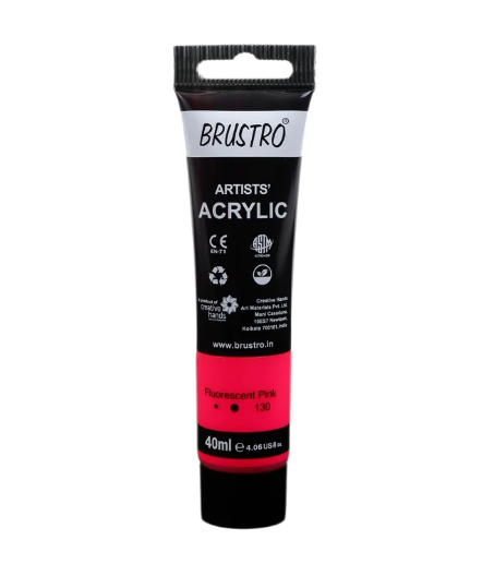 Brustro Arists' Acrylic 40ml(42 Shades Available)