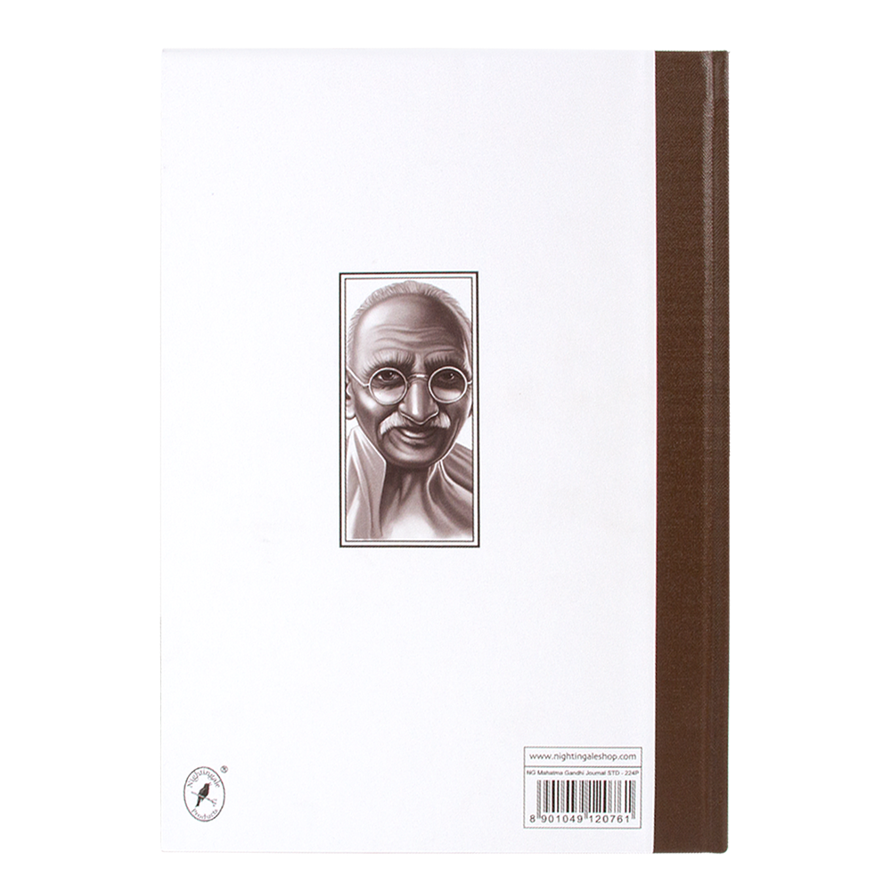 Notebook with a portrait of a historical figure on the cover