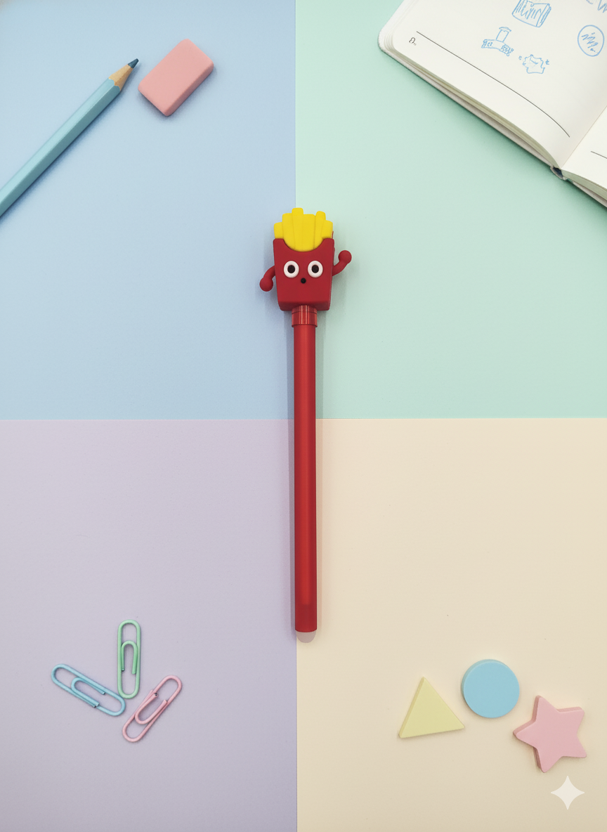 Kawaii Fries Topper Gel Pen