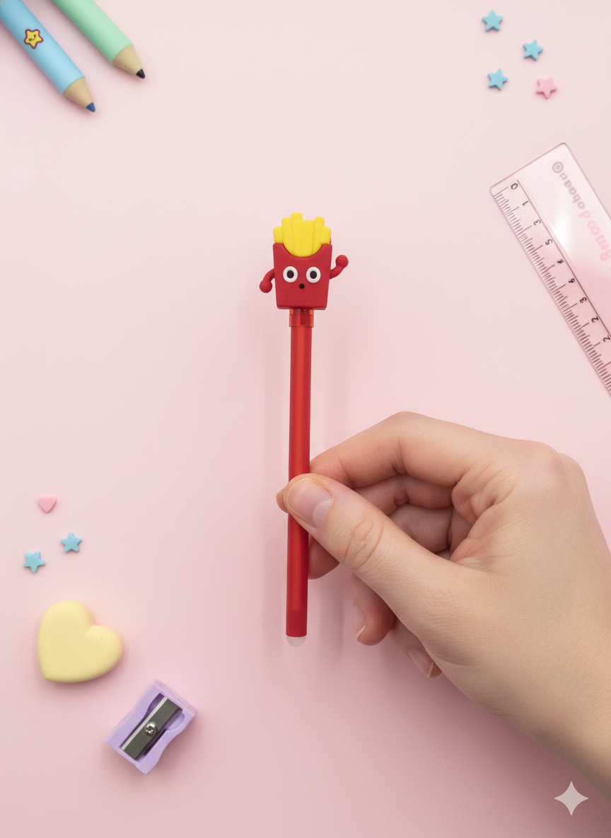 Kawaii Fries Topper Gel Pen