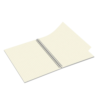 A5 Square Grid Notebook