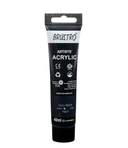 Brustro Arists' Acrylic 40ml(42 Shades Available)