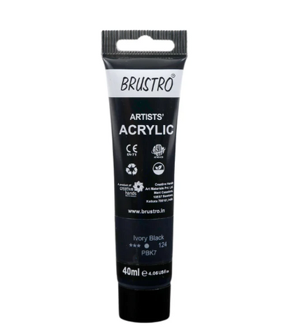 Brustro Arists' Acrylic 40ml(42 Shades Available)