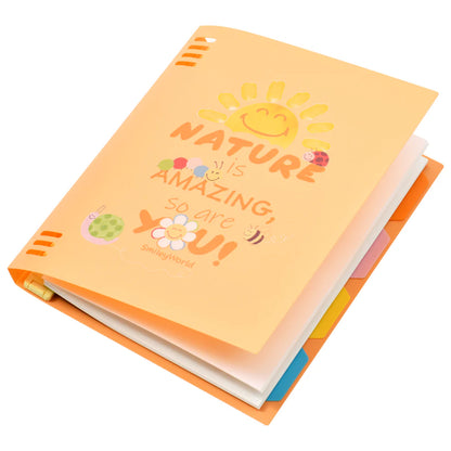 Kaco x Smiley World B5 Loose-leaf Ruled Notebook