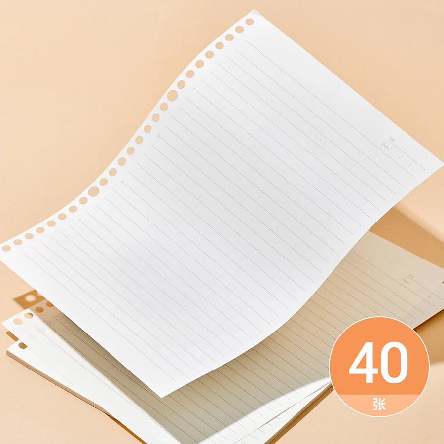 Kaco Seasons B5 Loose-leaf Ruled Notebook