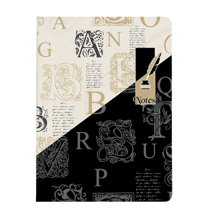 Nightingale Layflat Notebook – Black