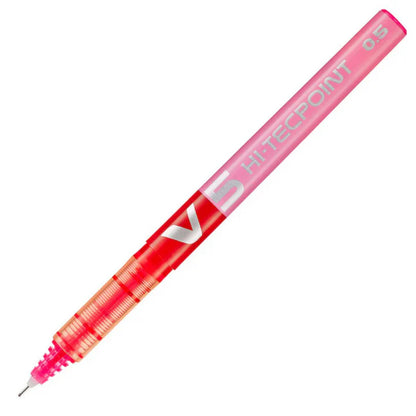 Pilot V5 Hi-Tecpoint Roller Ball Pen Set