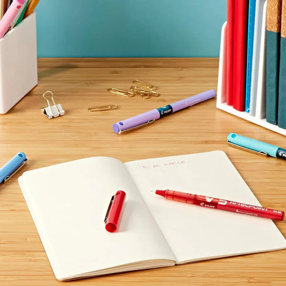 Pilot V5 Hi-Tecpoint Roller Ball Pen Set