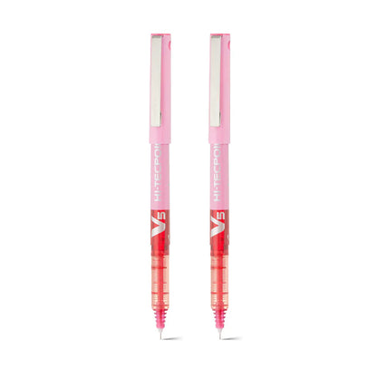 Pilot V5 Hi-Tecpoint Roller Ball Pen Set