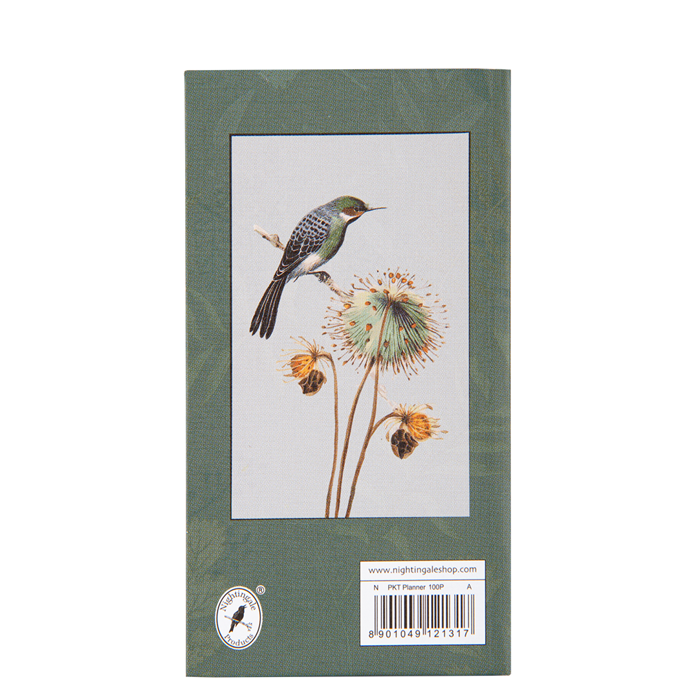 Nightingale Art Cover Pocket Planner – A
