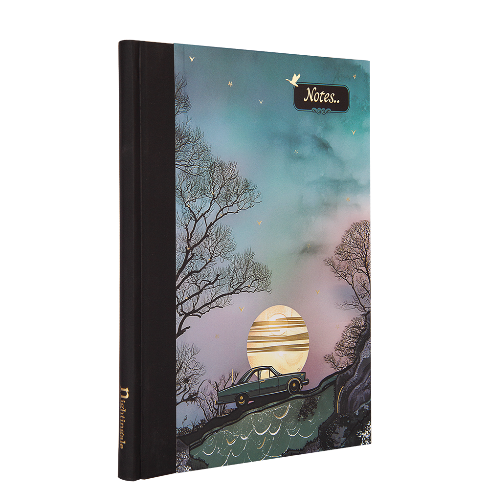 Nightingale Premium Q Bound – A Ruled Notebook