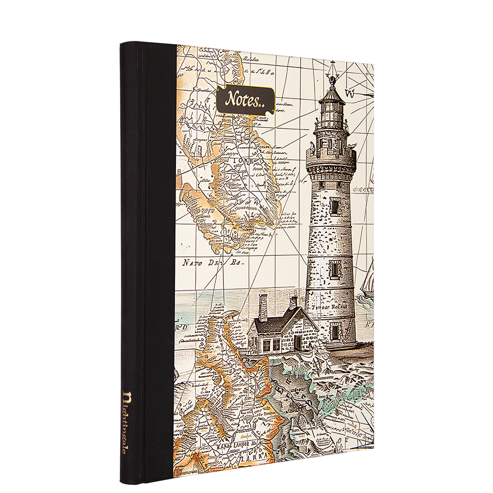 Nightingale Premium Q Bound – B Ruled Notebook