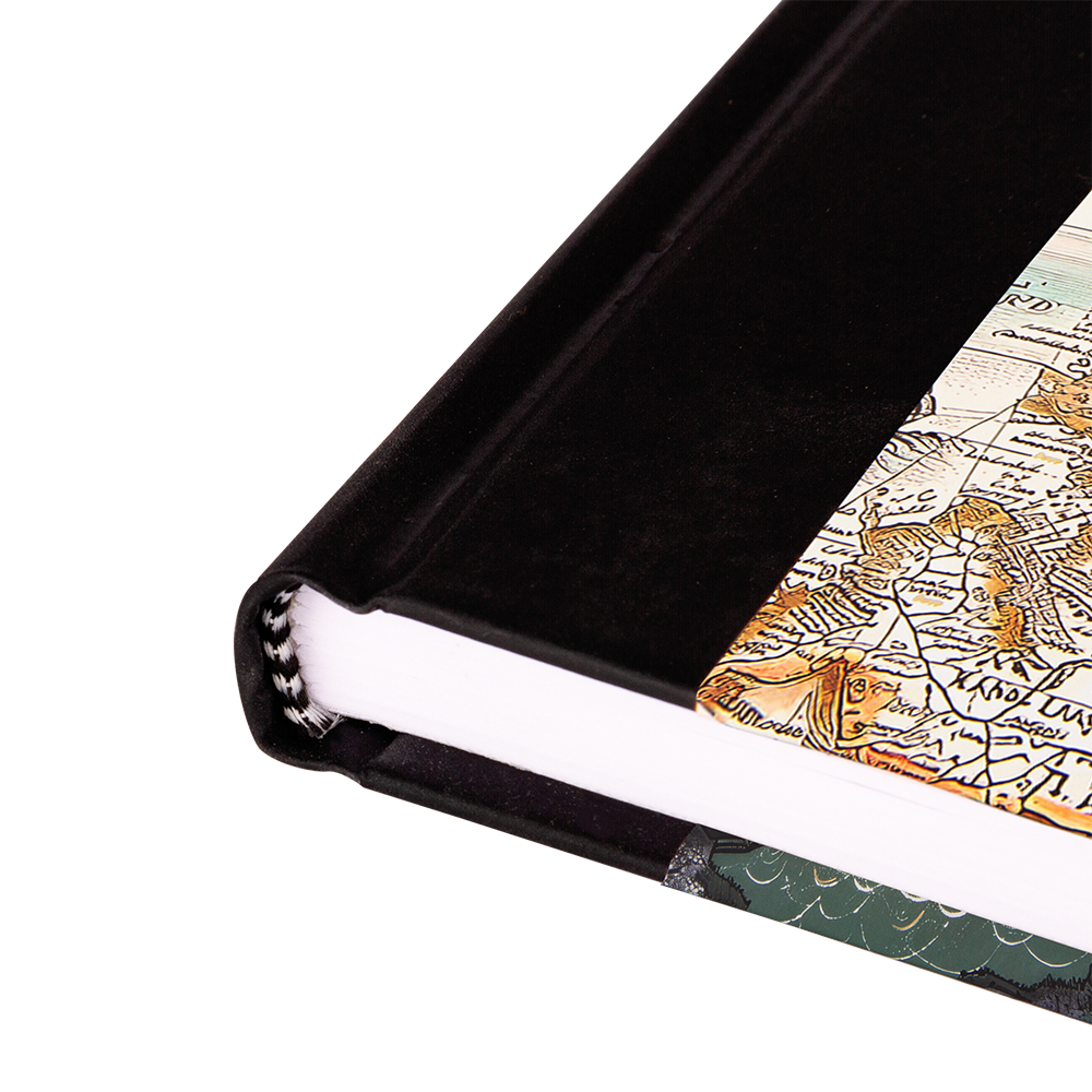 Nightingale Premium Q Bound – B Ruled Notebook