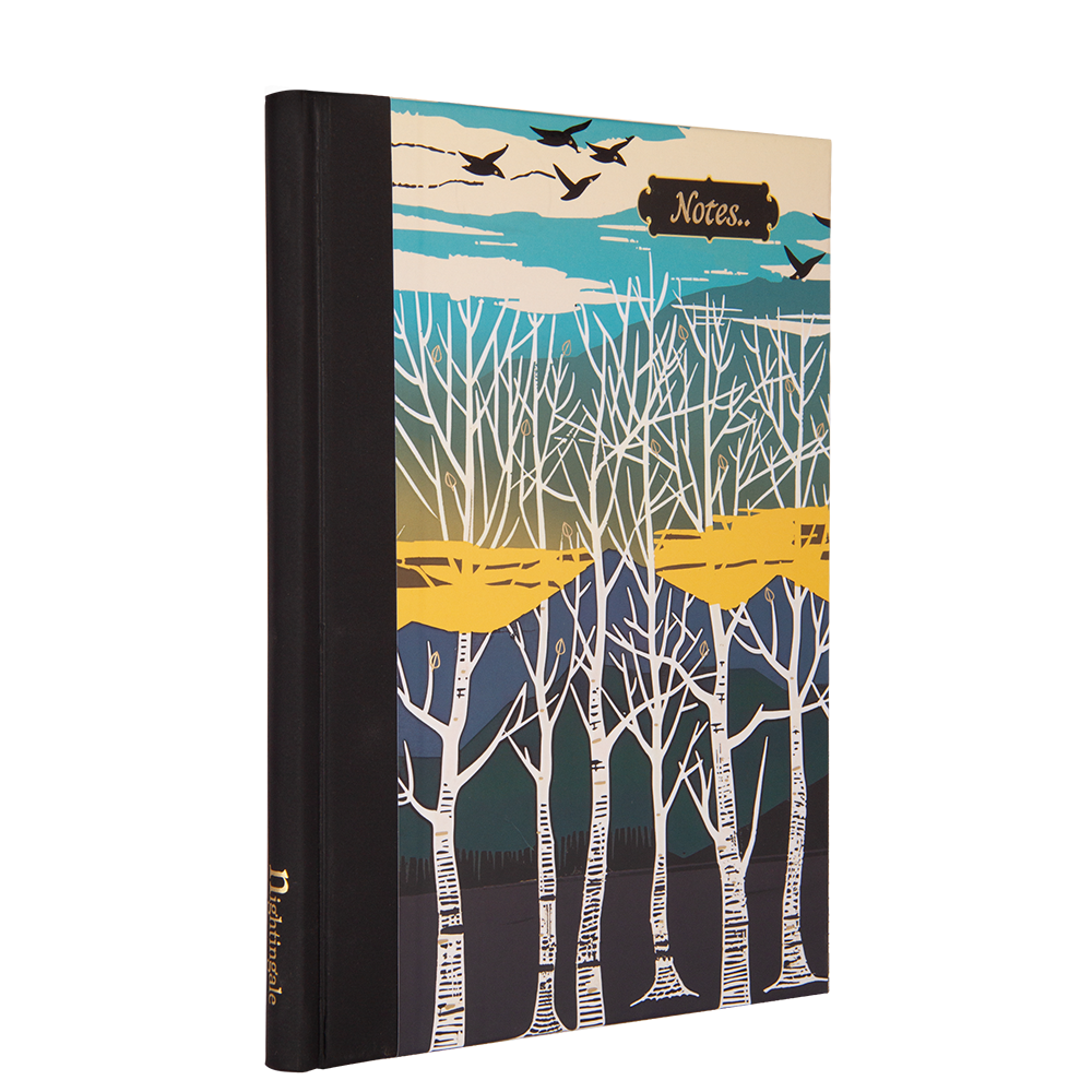 Nightingale Premium Q Bound – C Ruled Notebook