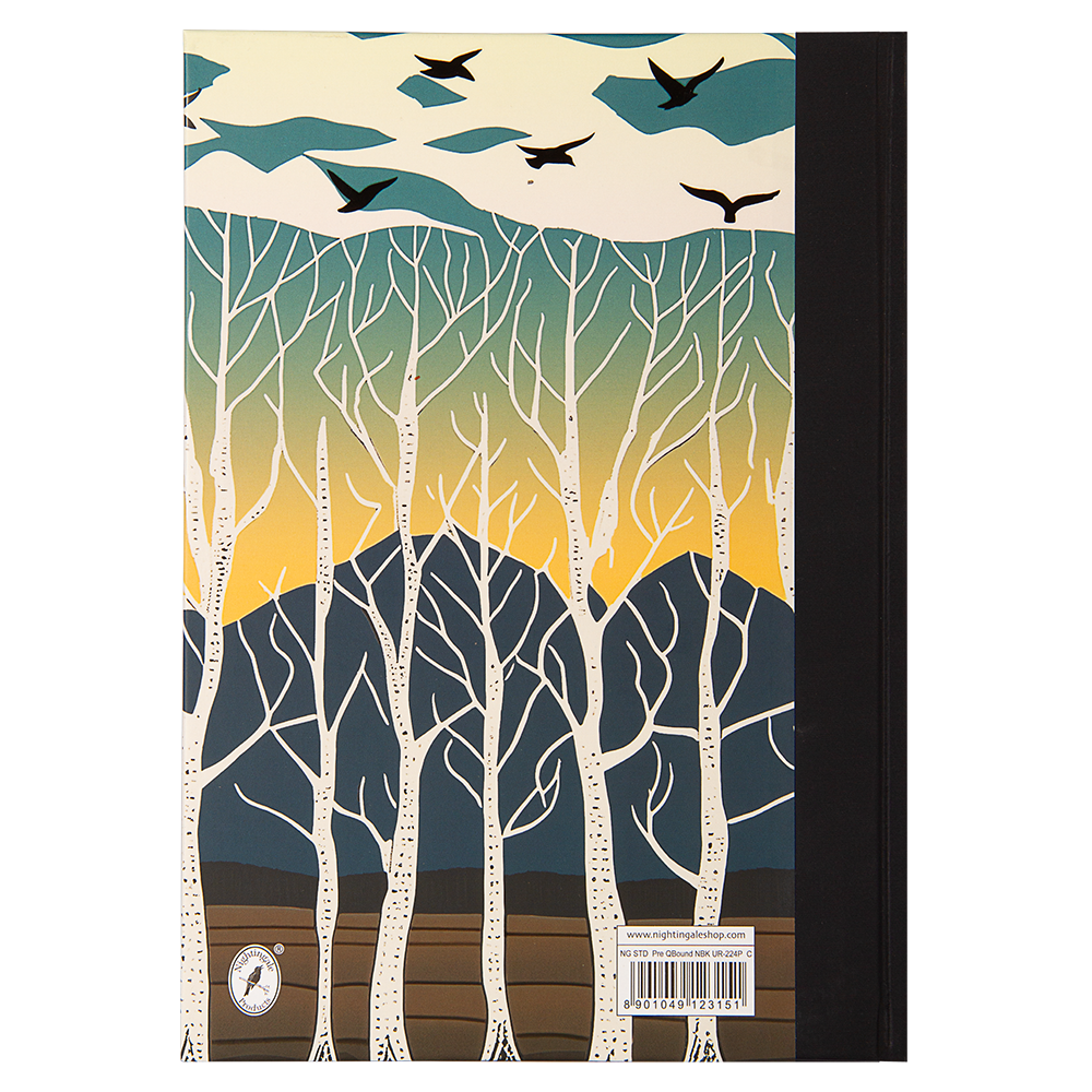 Nightingale Premium Q Bound – C Ruled Notebook