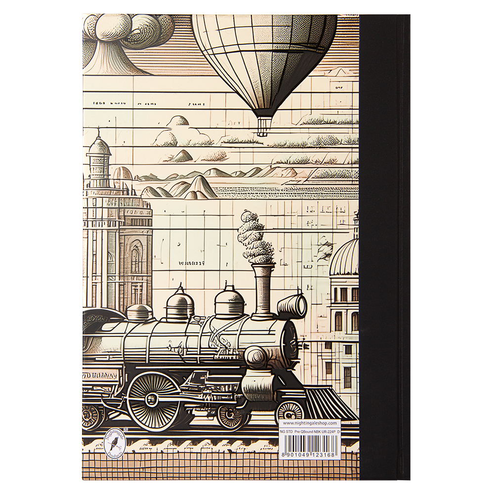 Nightingale Premium Q Bound – D Ruled Notebook