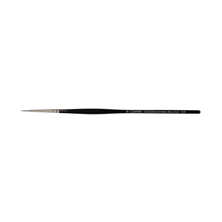 Camel Artist Brush Series 68 Round - Soft Hair - Ergonomic Handle