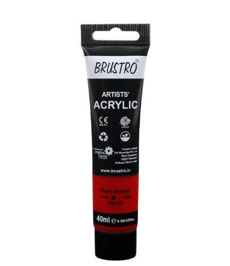 Brustro Arists' Acrylic 40ml(42 Shades Available)