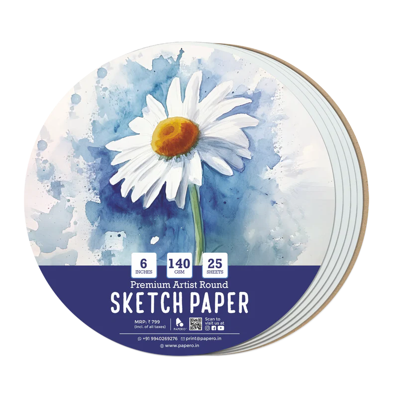 Round Sketch Paper