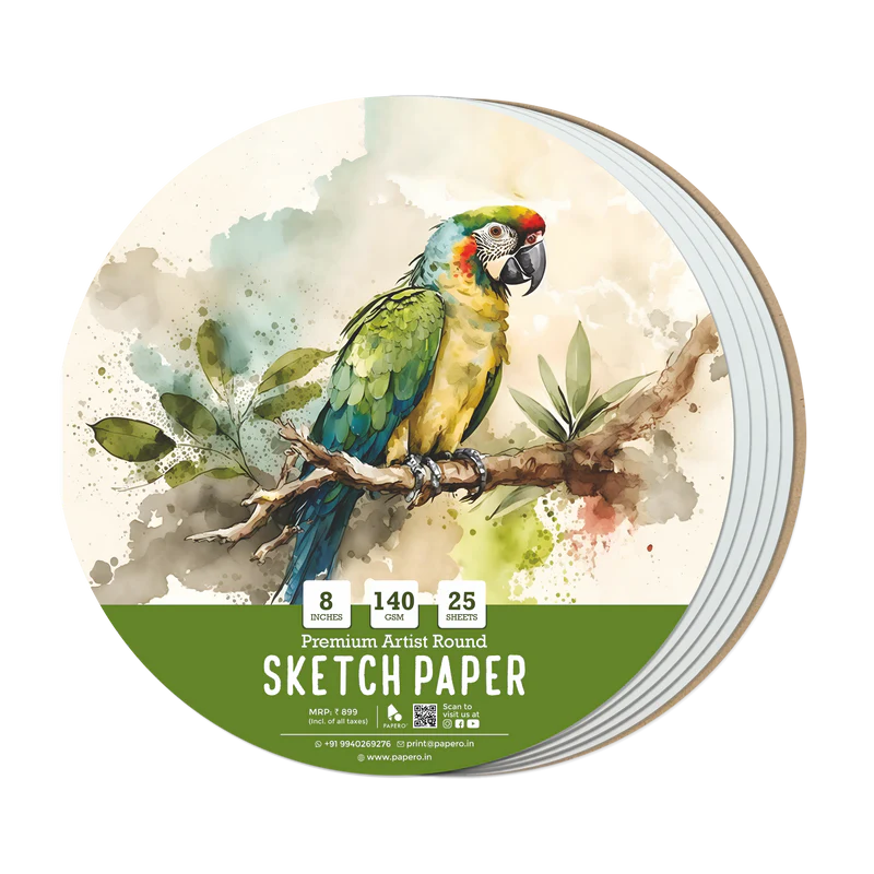 Round Sketch Paper