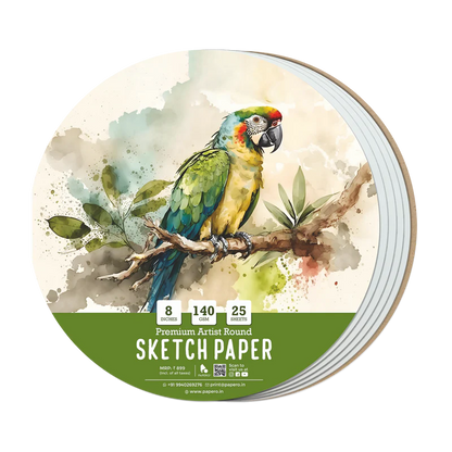 Round Sketch Paper