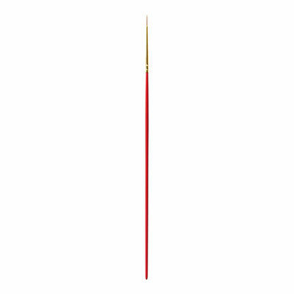 Red incense stick on a white background