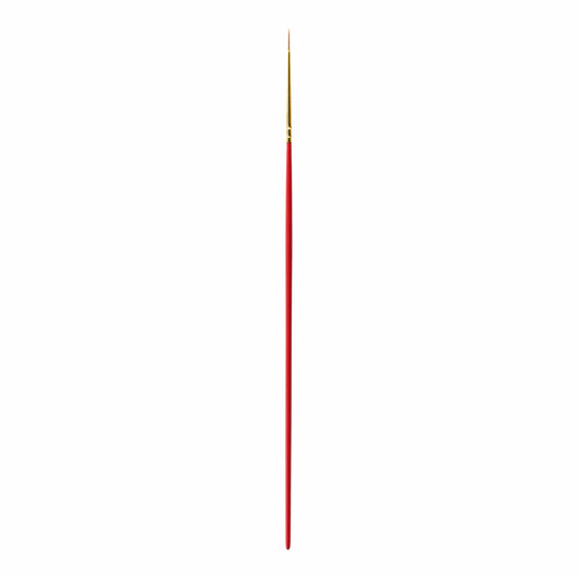 Red incense stick on a white background