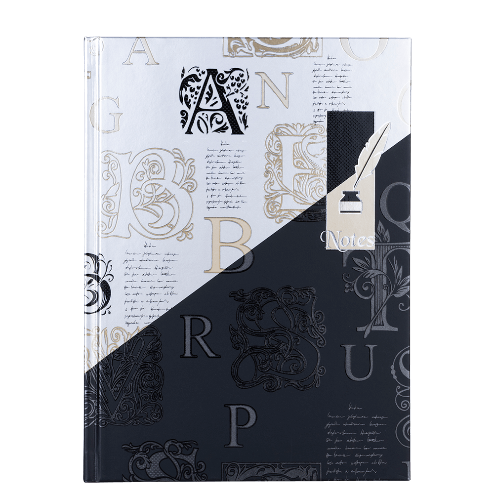 Nightingale Hard Cover Notebook Black