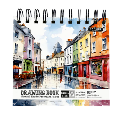 Square Sketchbook | 6 Inch