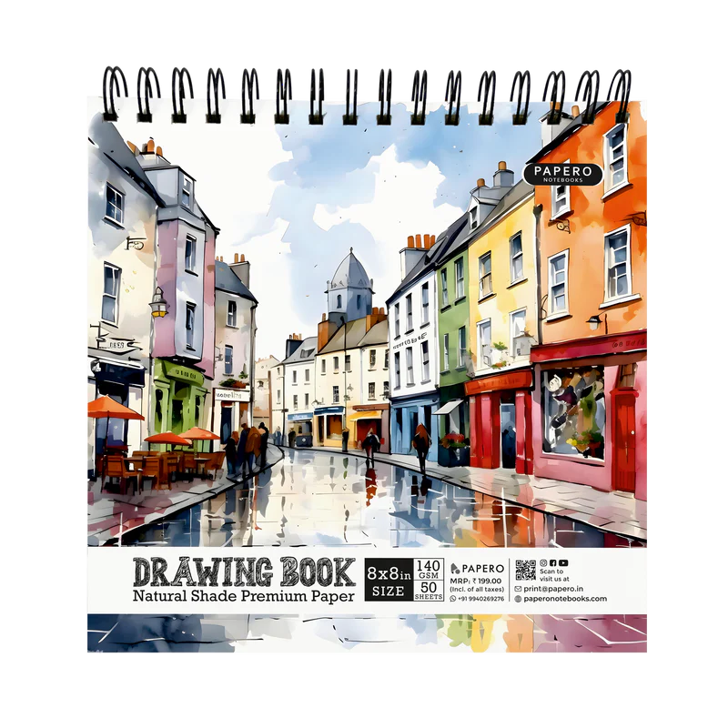 Square Sketchbook | 8 Inch