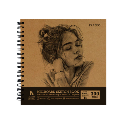 Brown Sketchbooks | 6Inches