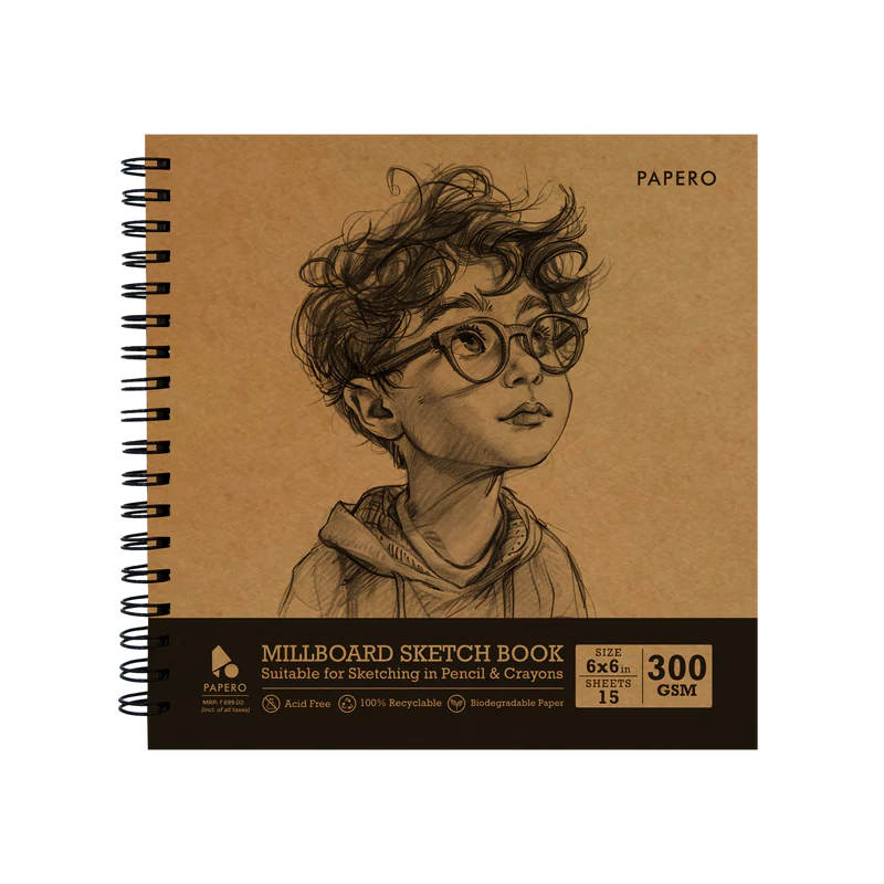 Brown Sketchbooks | 6Inches