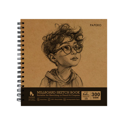 Brown Sketchbooks | 6Inches