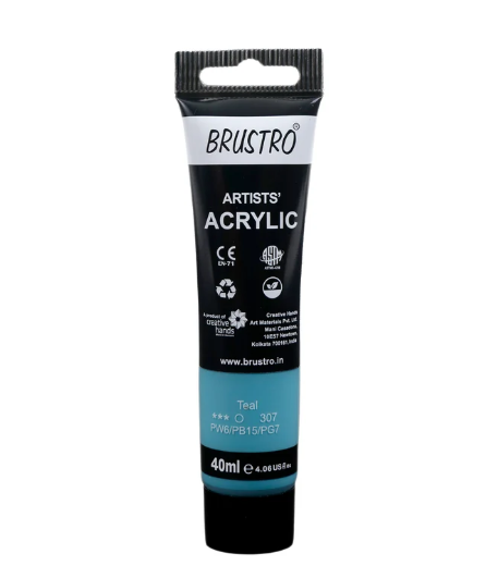 Brustro Arists' Acrylic 40ml(42 Shades Available)