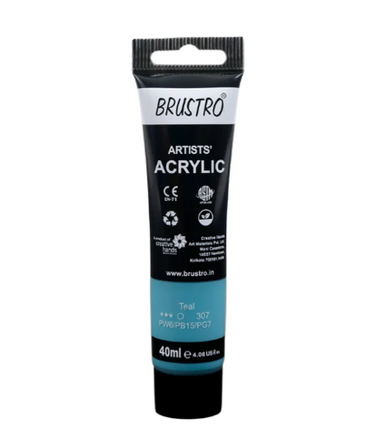 Brustro Arists' Acrylic 40ml(42 Shades Available)